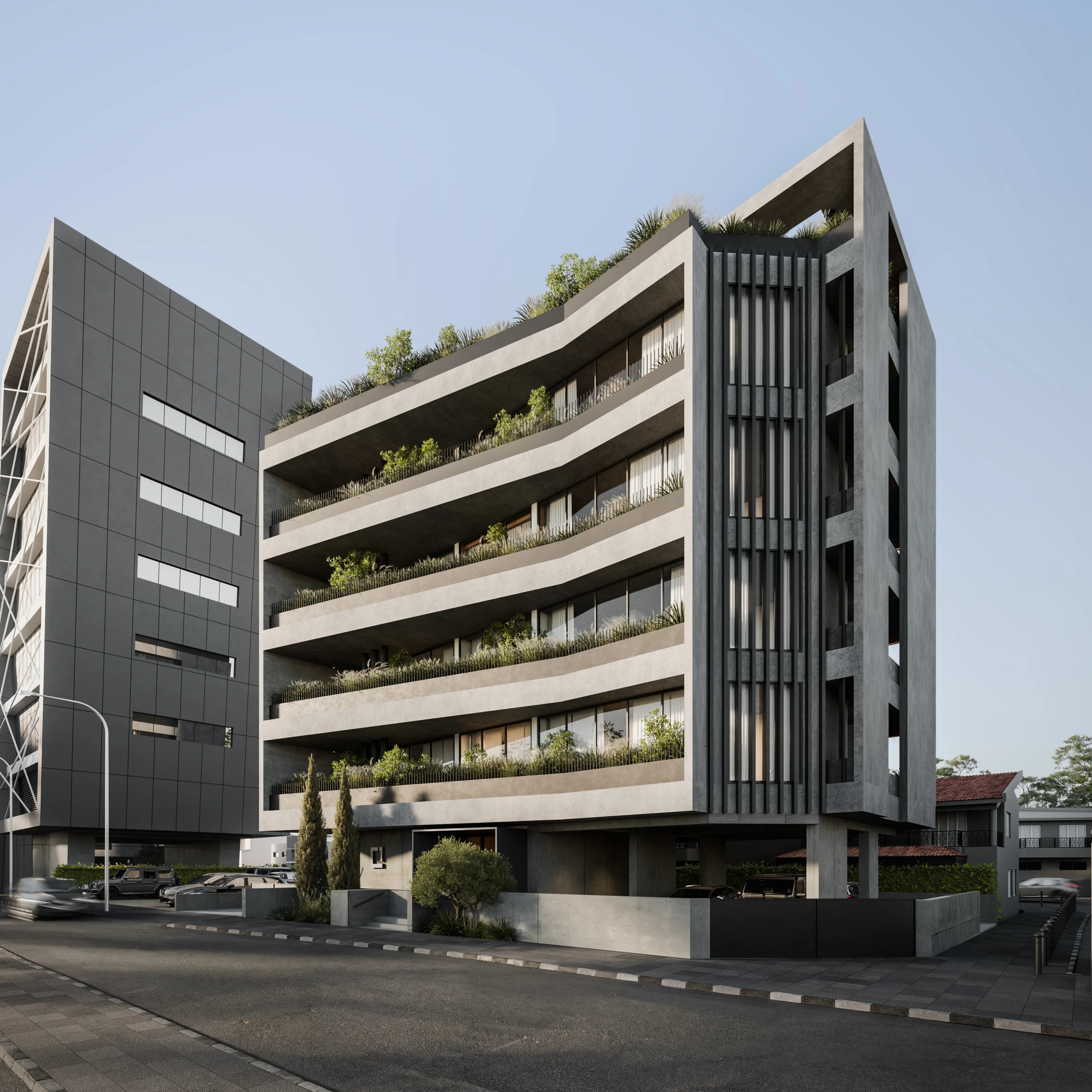 APEX office building from the street
