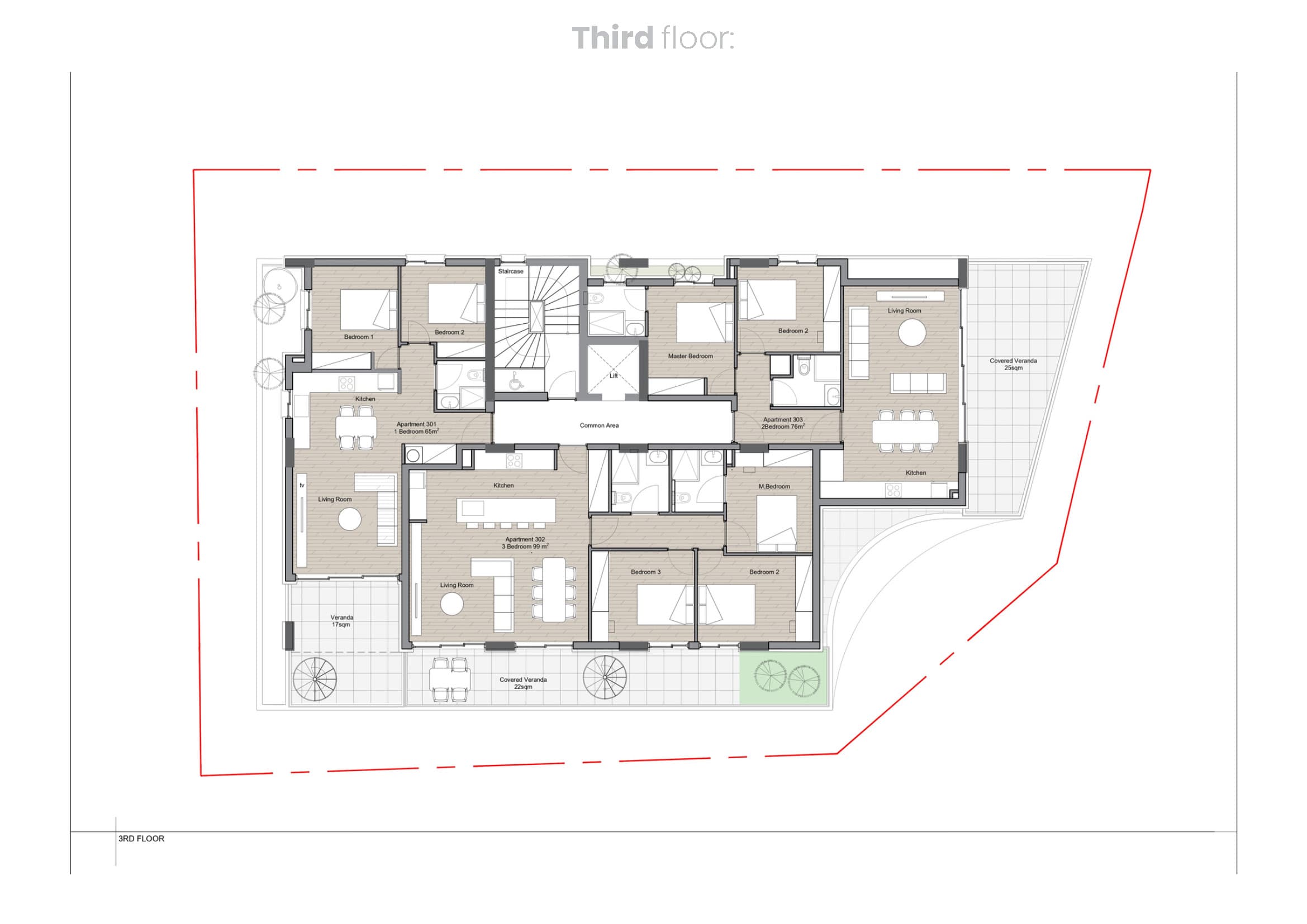KABU RESIDENCES floor plan: KABU Architectural Plans 2024 Page 4