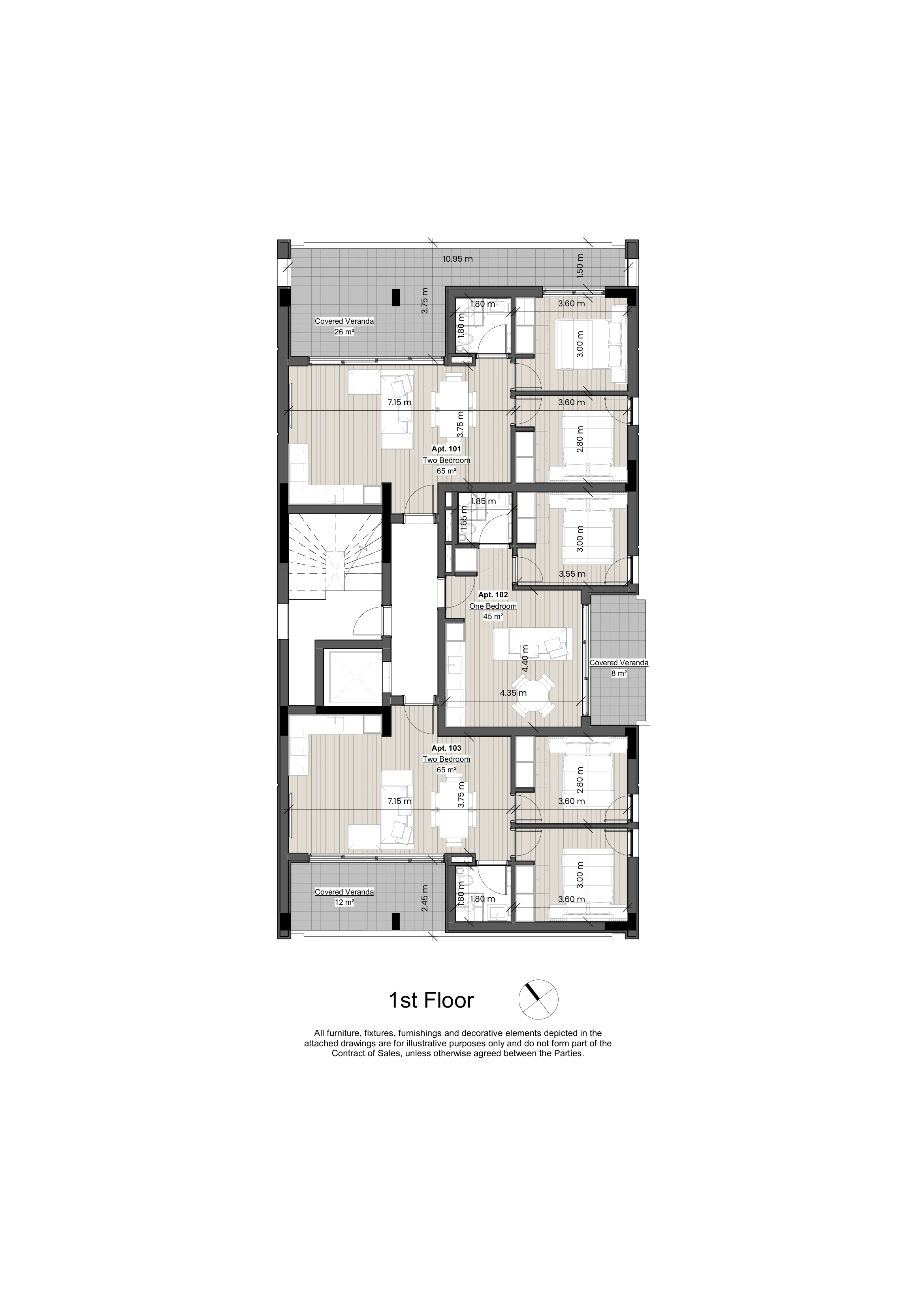 KAI RESIDENCES floor plan: 1st Floor Marketing-1