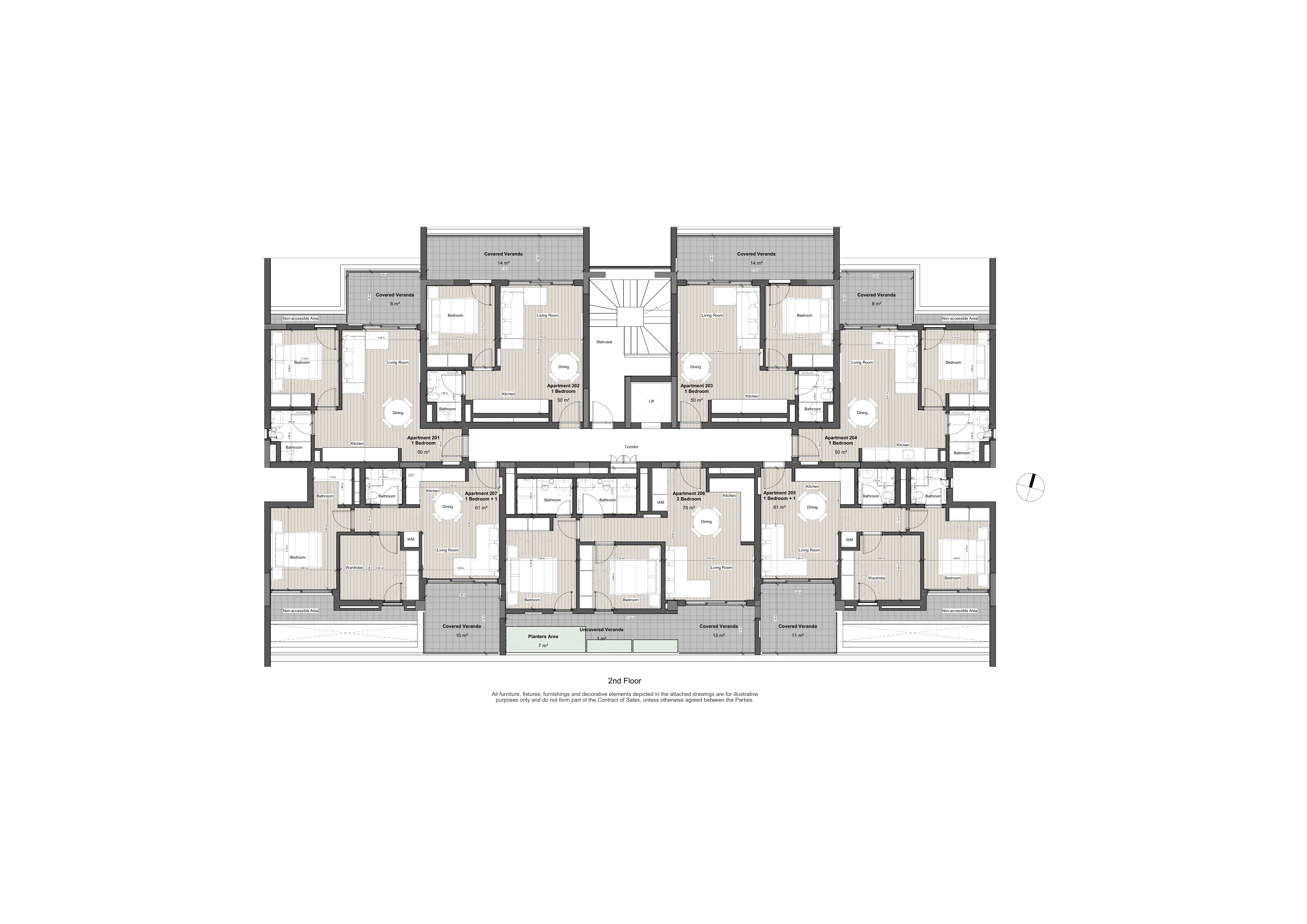 LENNOX RESIDENCES floor plan: Second Floor