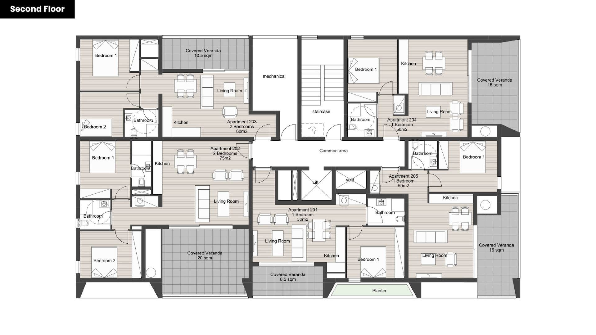 PLAYA RESIDENCES floor plan: hd1080 2