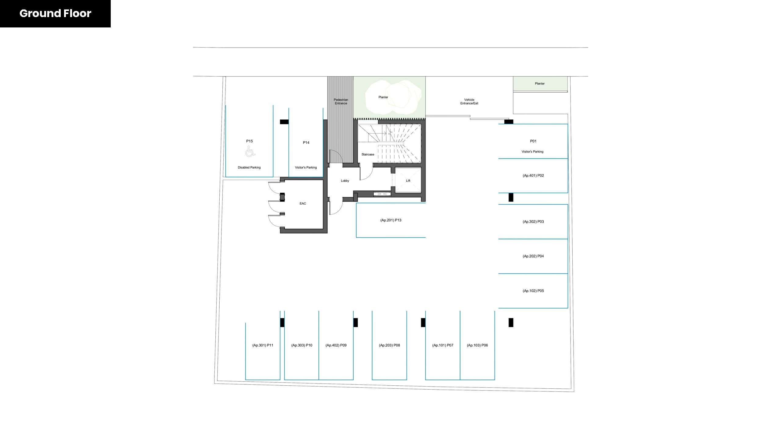 SHANES RESIDENCES floor plan: SHANES Residences Architectural Plans Page 1