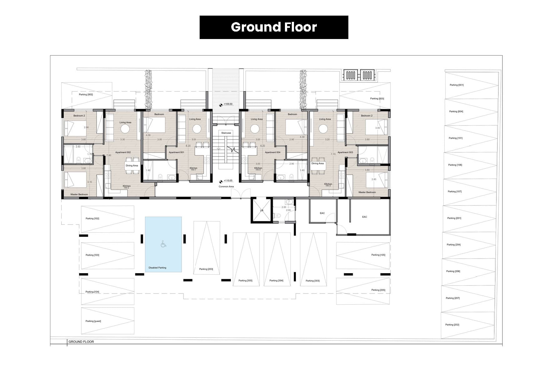 SILENE RESIDENCES floor plan: Silene Residences Architectural Plans Page 1