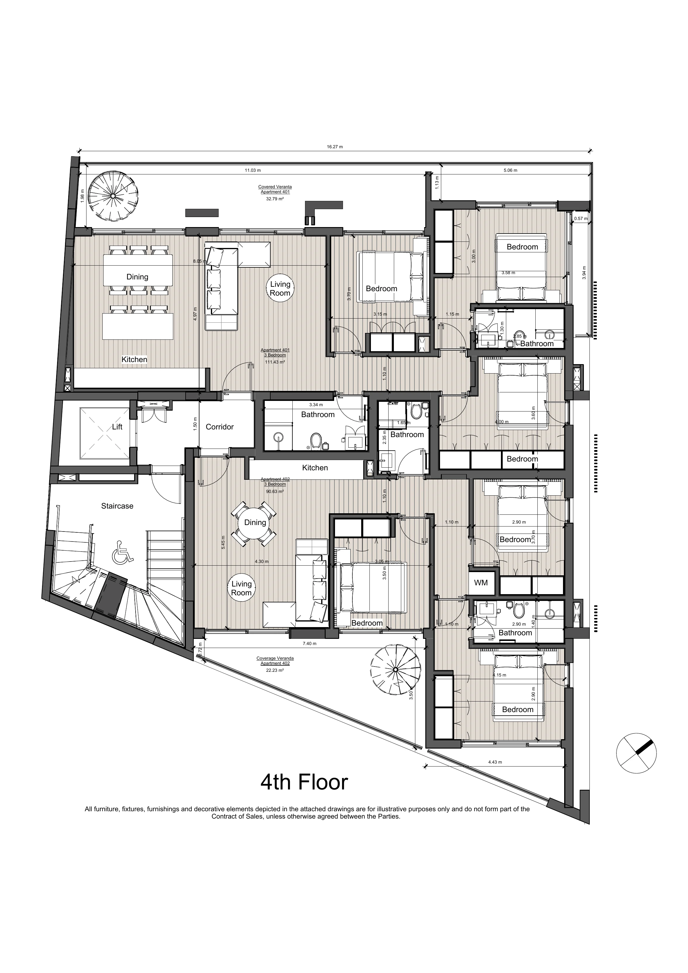 SOLEA RESIDENCES floor plan: 4th Floor