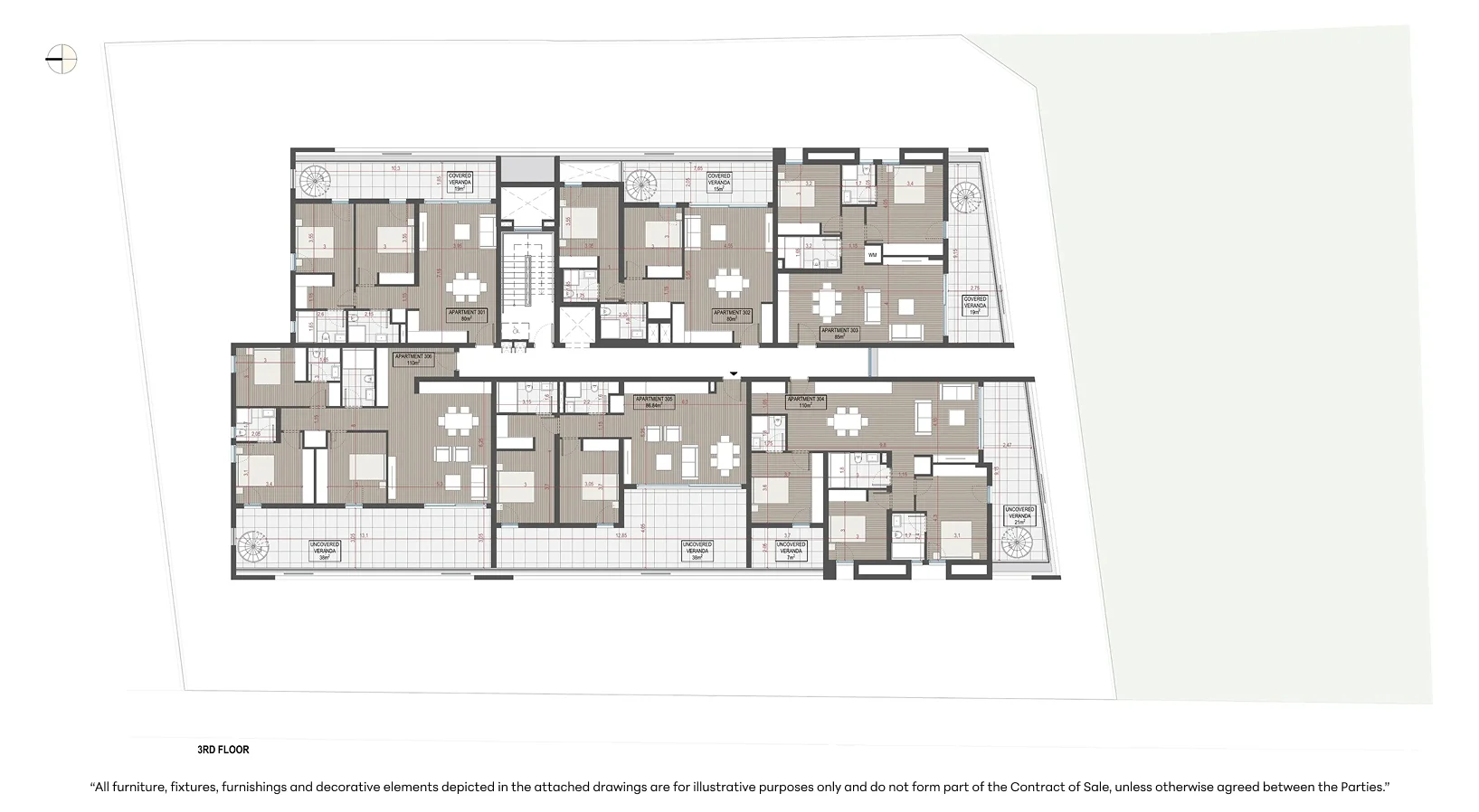 LYNEA floor plan: Floorplan001 THIRD FLOOR