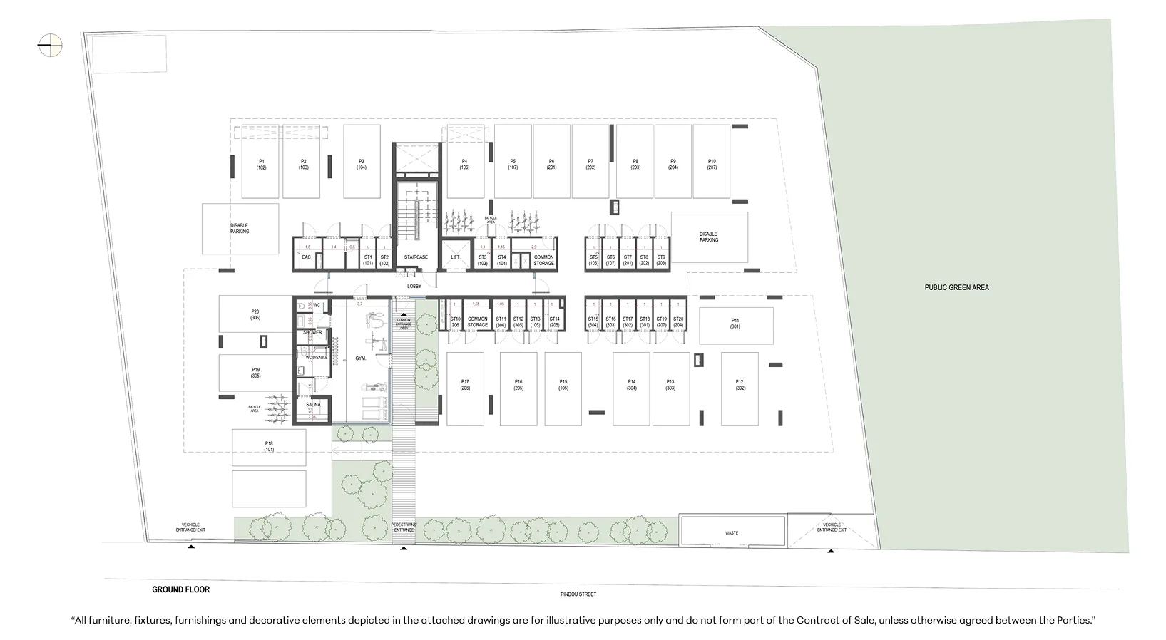 LYNEA floor plan: Floorplan001 GROUND FLOOR