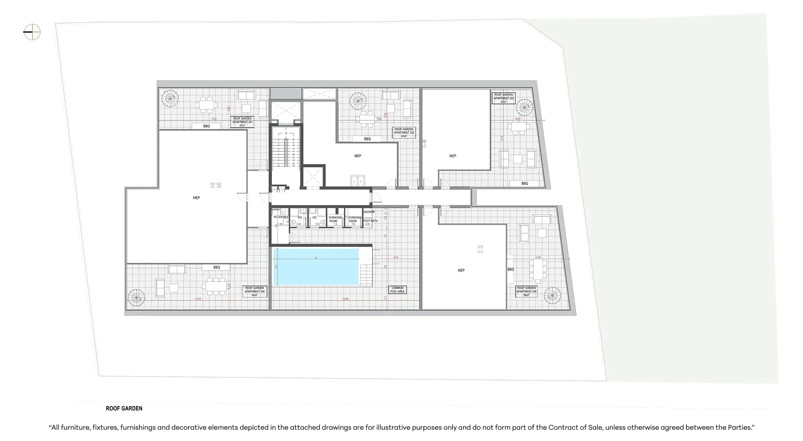 LYNEA floor plan: Floorplan001 ROOF FLOOR