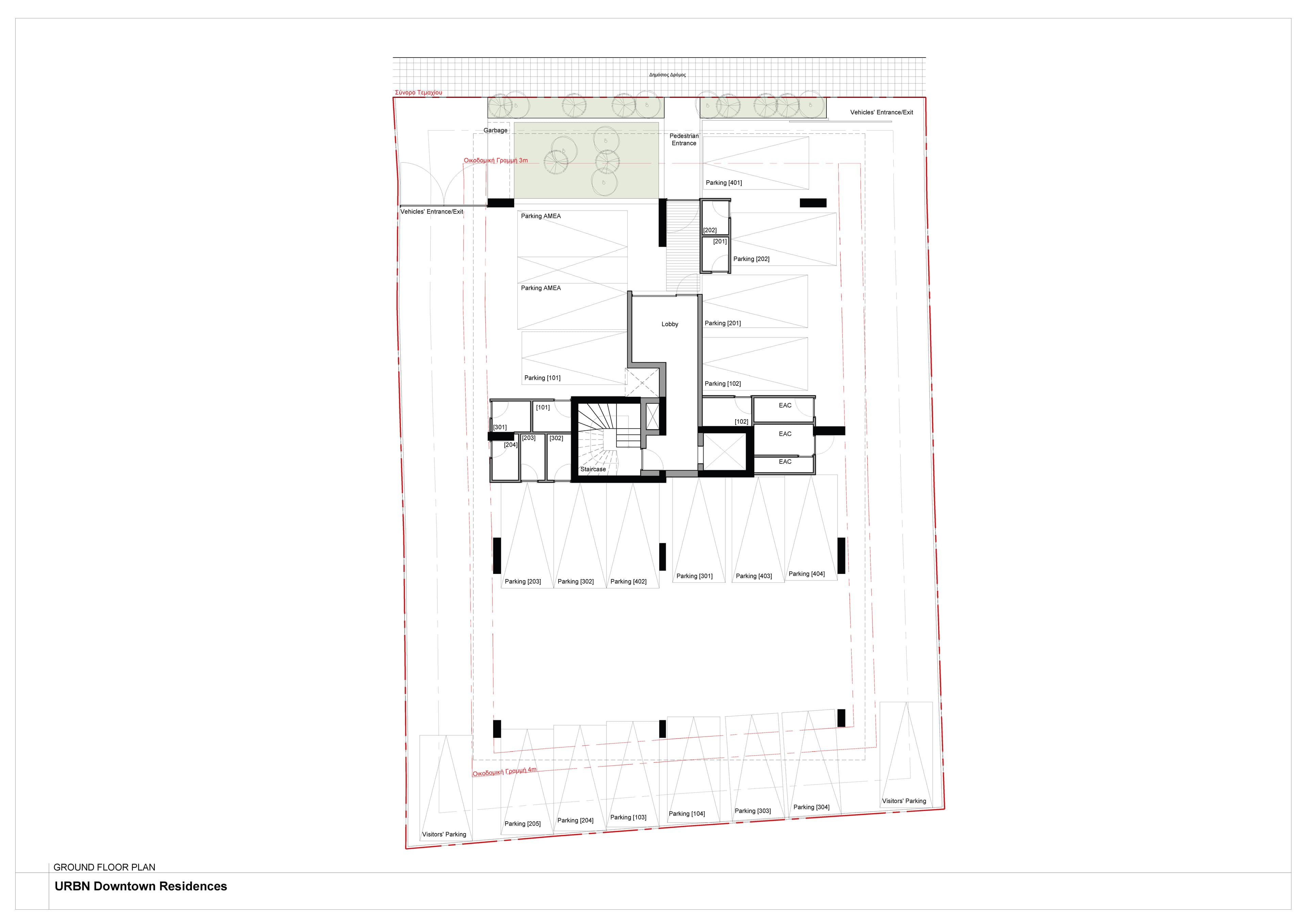 URBN RESIDENCES floor plan: Architectural Plans Page 01