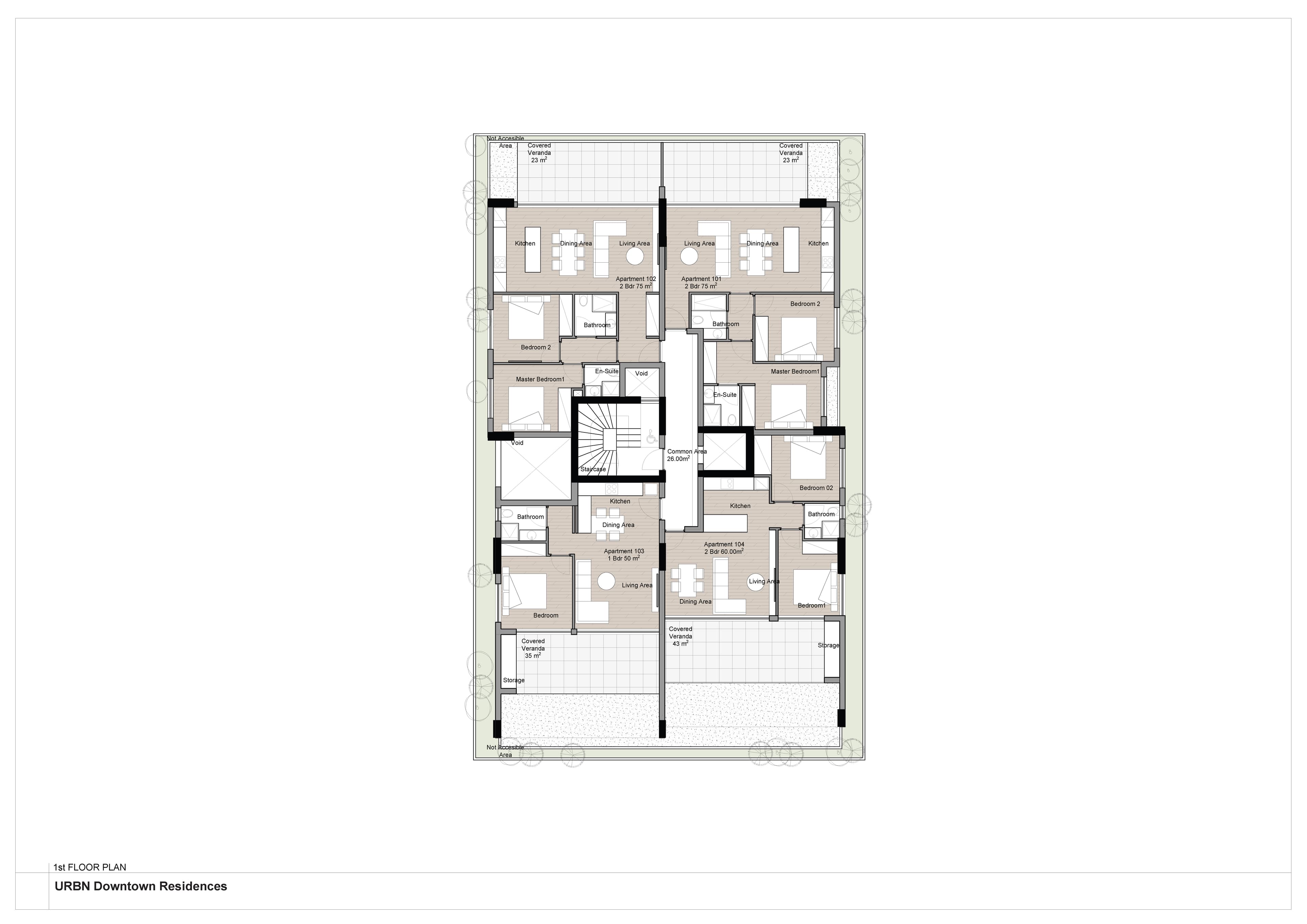 URBN RESIDENCES floor plan: Architectural Plans Page 02