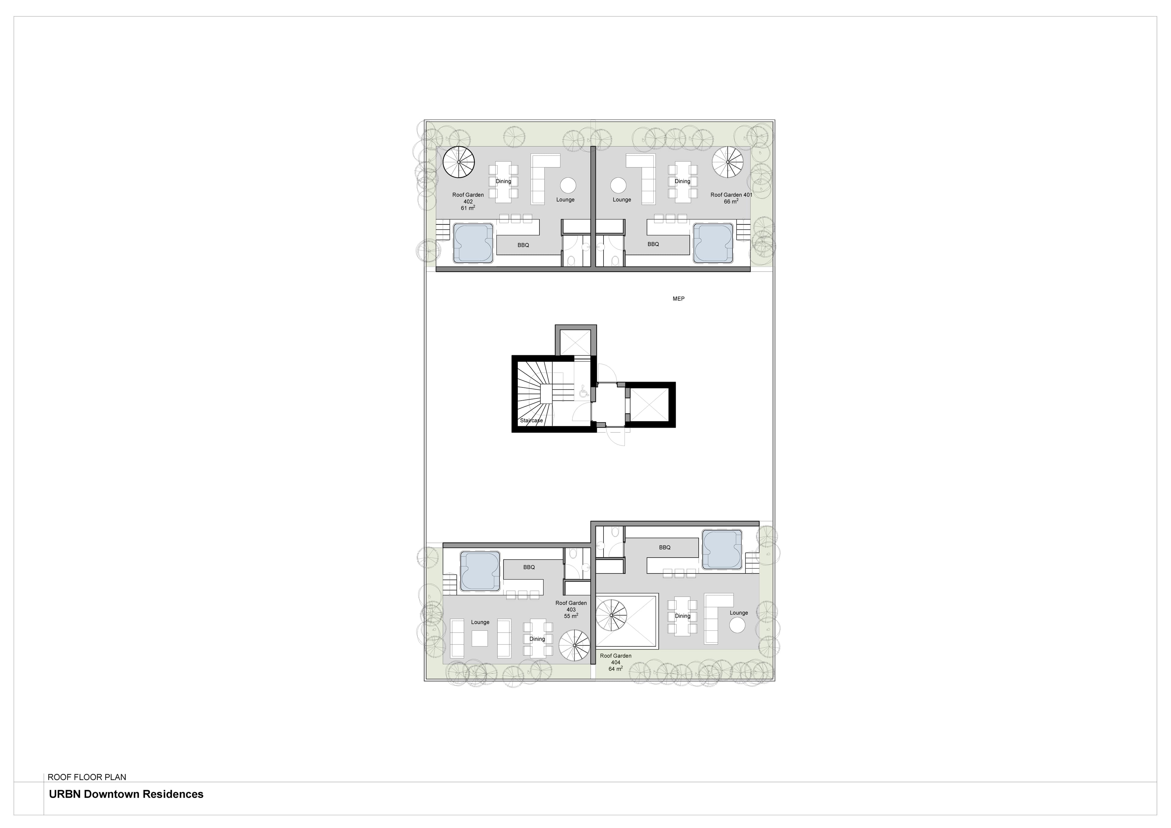 URBN RESIDENCES floor plan: Architectural Plans Page 23