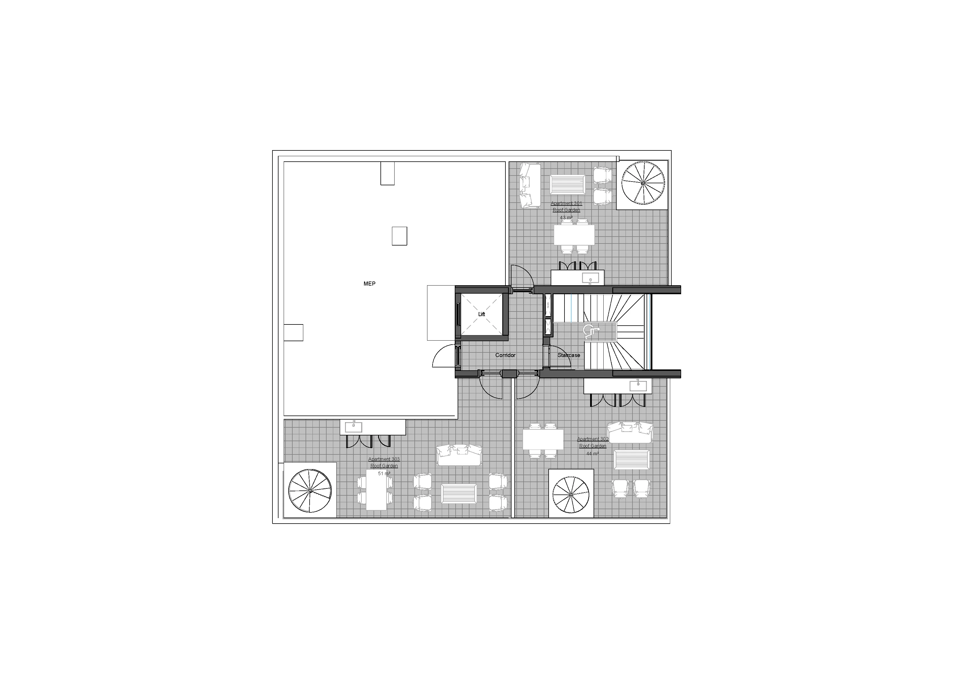 VACASA RESIDENCES floor plan: Vacasa Residences Architectural Plans Page 05