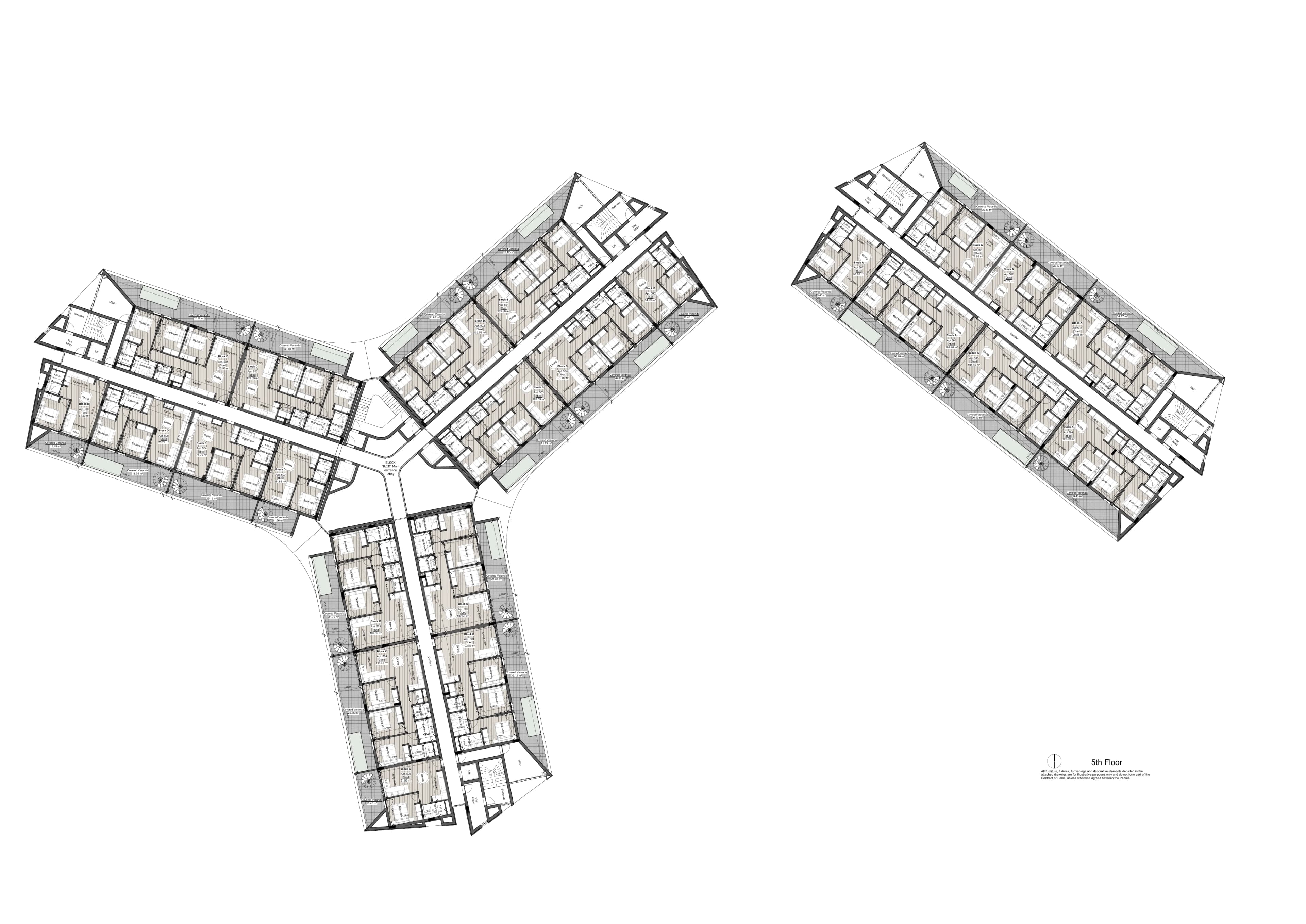 ZOIA floor plan: 5th Floor